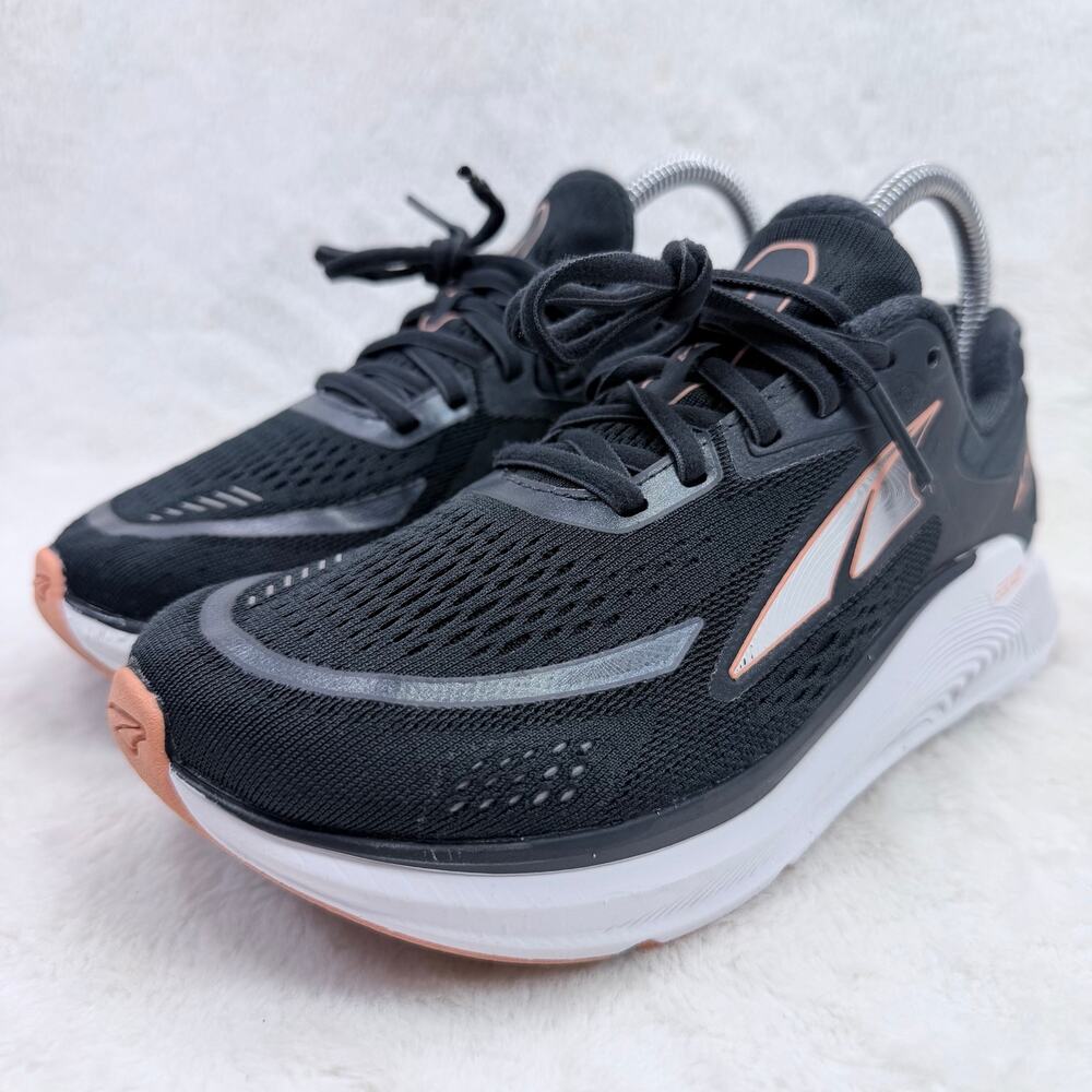 Altra Paradigm Womens Running Shoes Black EGO MAX Size 6.5 Cushioned Sneakers - Picture 2 of 10